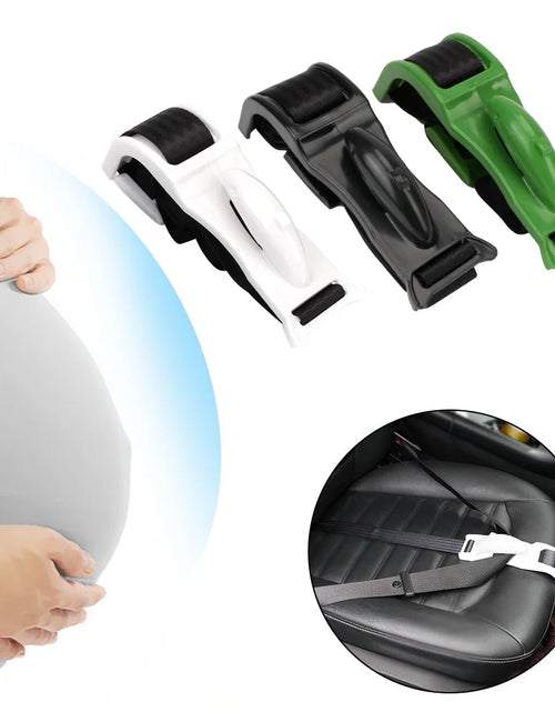 Load image into Gallery viewer, Car Seat Safety Belt for Pregnant Woman Maternity Moms Belly Unborn Baby Protector Adjuster Extender Kit Automotive Accessories
