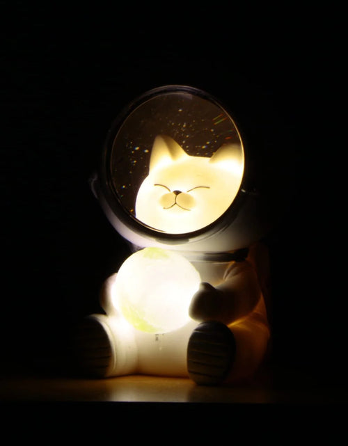 Load image into Gallery viewer, Astronaut Projector Night Light, Cute Spaceman LED Night Light Astronaut Moon Lamps for Kids Adults for Bedroom, Christmas, Birthdays, Space Cat
