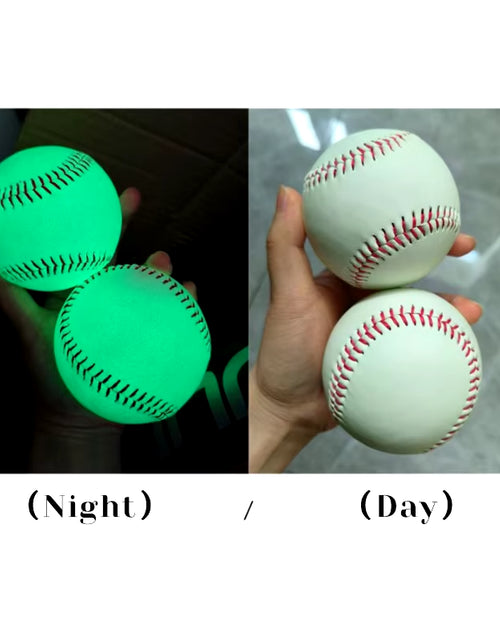 Load image into Gallery viewer, High Quality Noctilucent Baseball Glow in the Dark Noctilucent Baseball Luminous Ball Gifts for Night Pitching Hitting
