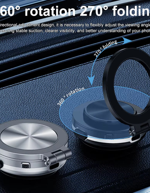 Load image into Gallery viewer, 360°Rotatable Car Magnetic Holder Intelligent Vacuum Adsorption Phone Holder Car Mount Windshield Magnetic Car Stable Holder
