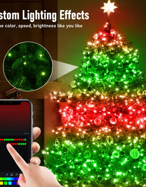 Load image into Gallery viewer, 20M 200LED App Control String Light Festoon Garland Fairy Lights USB Christmas Xmas Wedding Decor 2024
