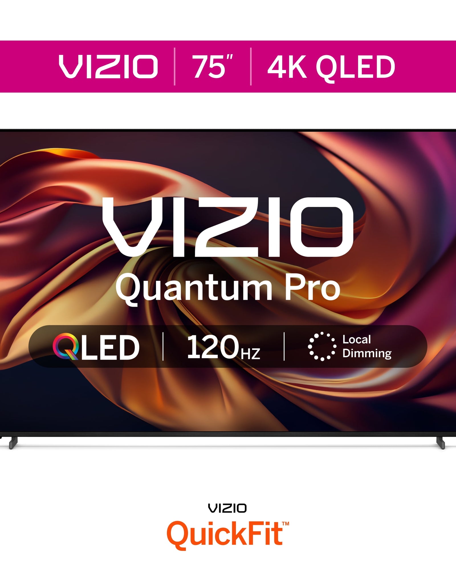 75" Class Quantum Pro 4K QLED HDR Smart TV (NEW) VQP75C-84