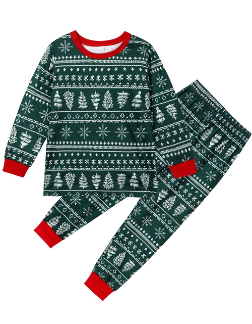 Load image into Gallery viewer, 2023 Christmas Family Matching Pajamas Mother Daughter Father Son Family Look Outfit Baby Girl Rompers Sleepwear Pyjamas
